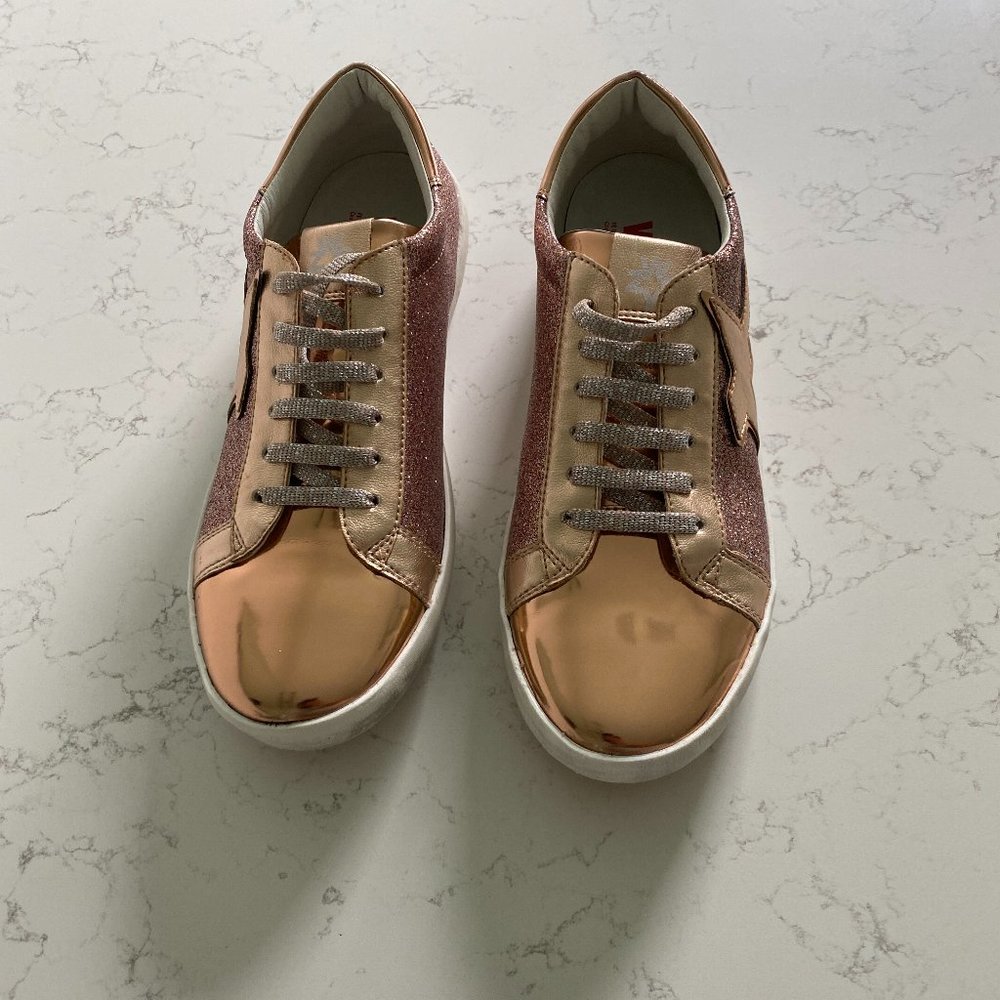 NWT W6YZ Rose Gold Women's Sneakers Size European 38